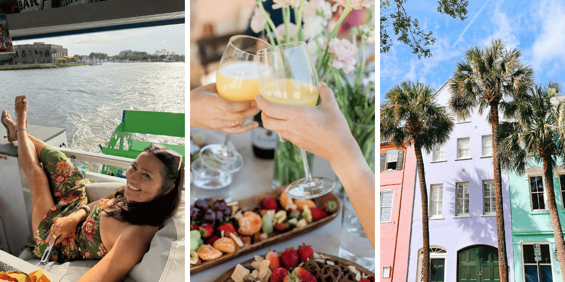 Charleston birthday inspiration – sunset cruise, brunch, and city charm